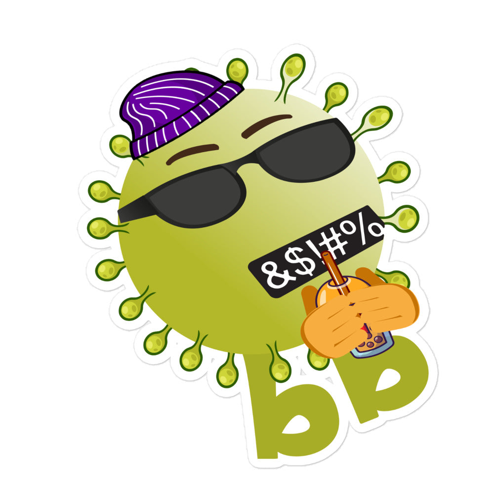 Virusbb Bubble-free sticker - Emojibb