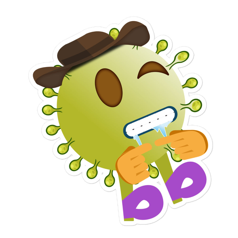 Virusbb Bubble-free sticker - Emojibb