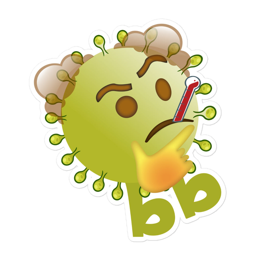 Virusbb Bubble-free sticker - Emojibb
