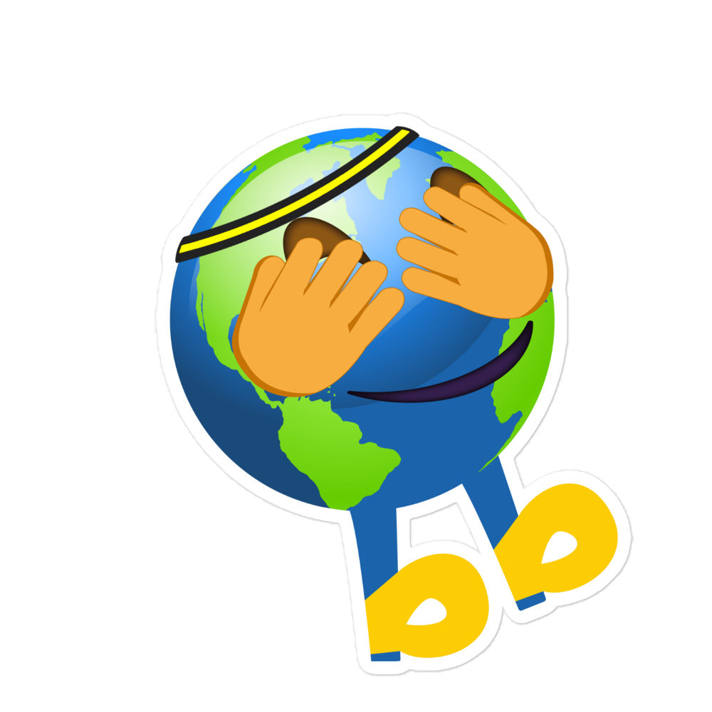 Earthbb Bubble-free sticker - Emojibb