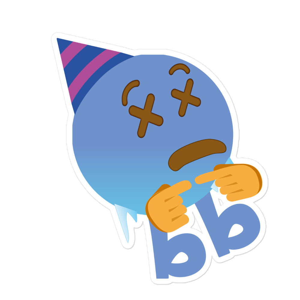 Earthbb Bubble-free sticker - Emojibb