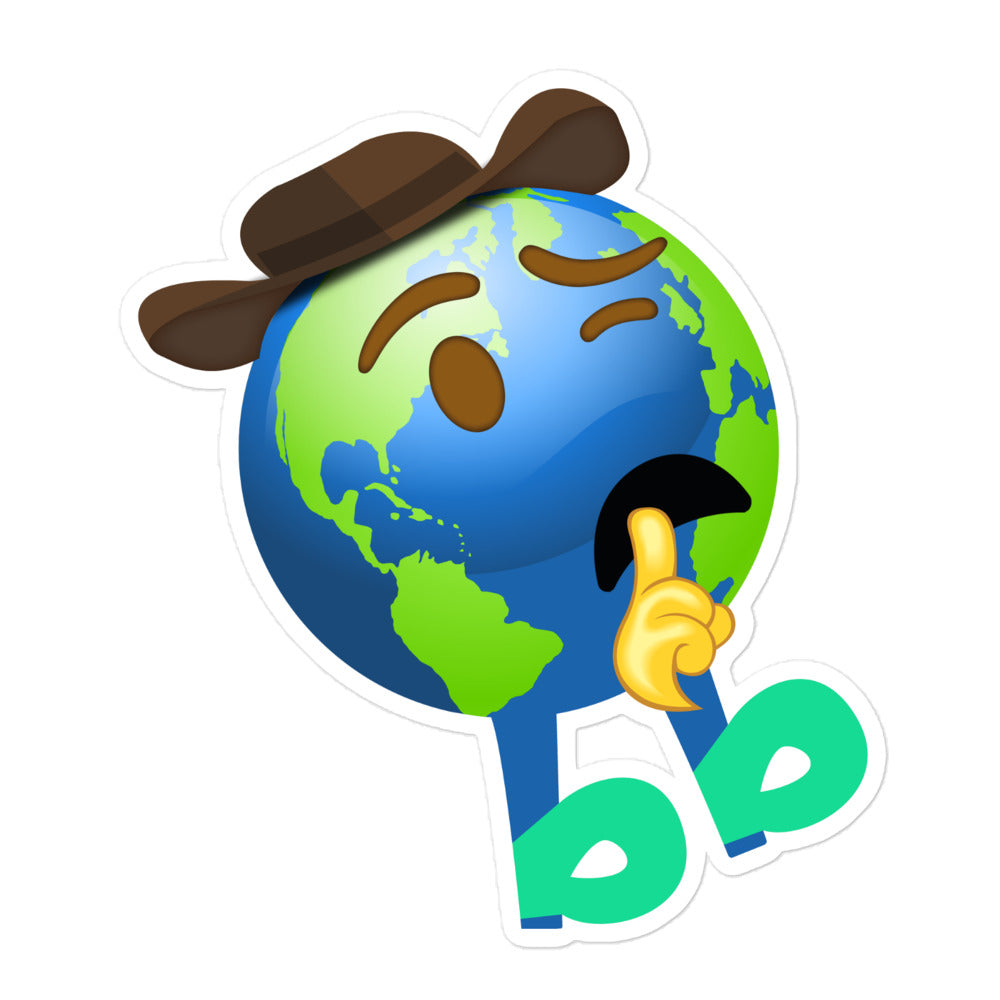 Earthbb Bubble-free sticker - Emojibb