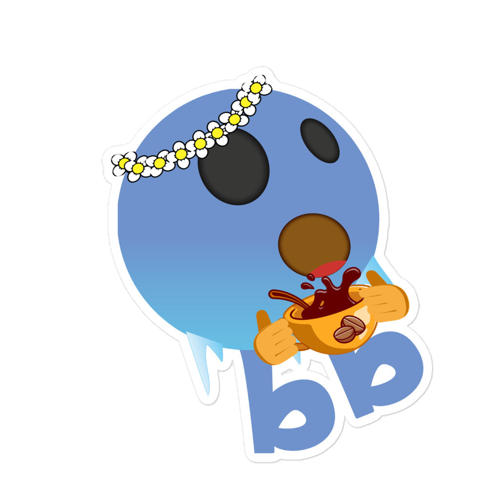Earthbb Bubble-free sticker - Emojibb