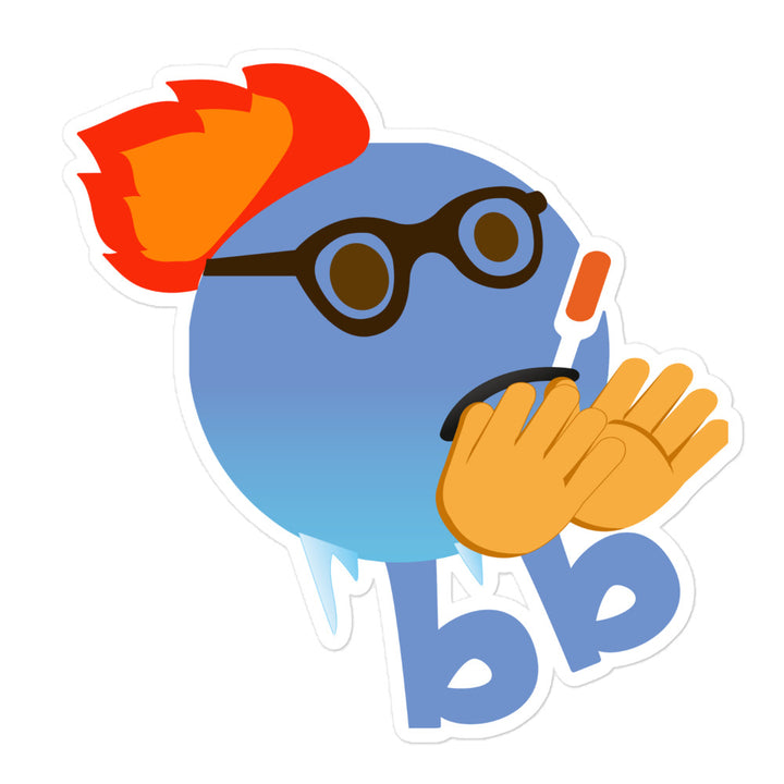 Earthbb Bubble-free sticker - Emojibb