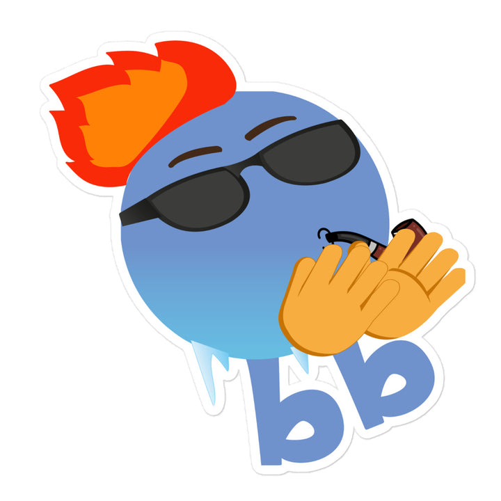 Earthbb Bubble-free sticker - Emojibb