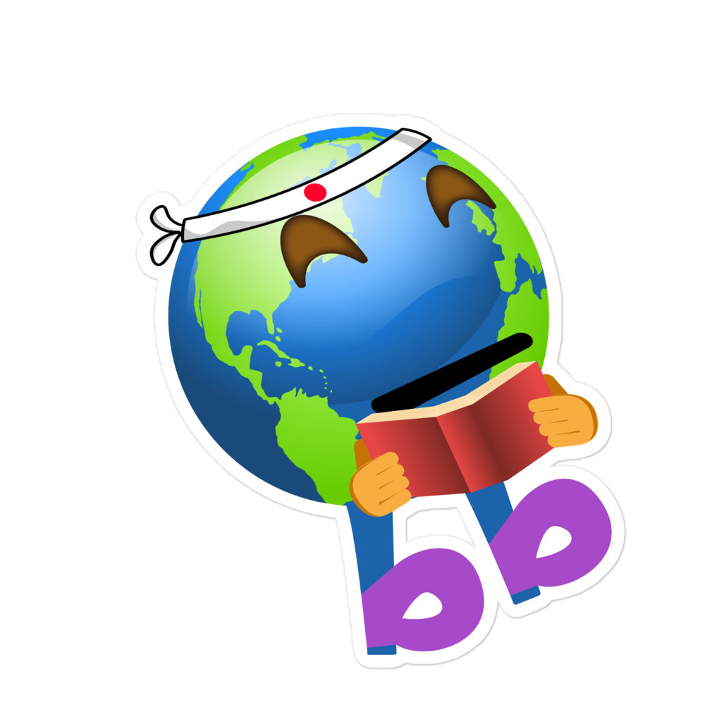 Earthbb Bubble-free sticker - Emojibb
