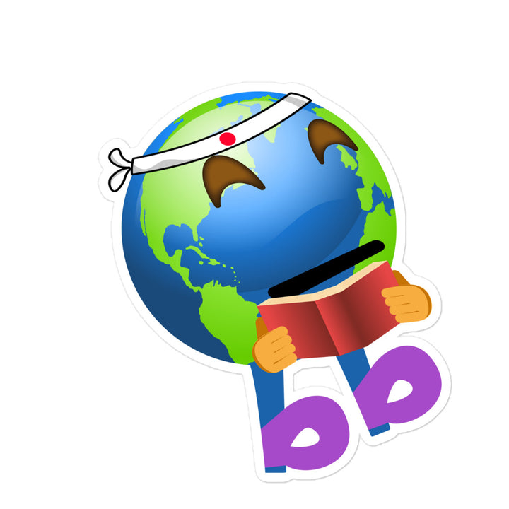 Earthbb Bubble-free sticker - Emojibb