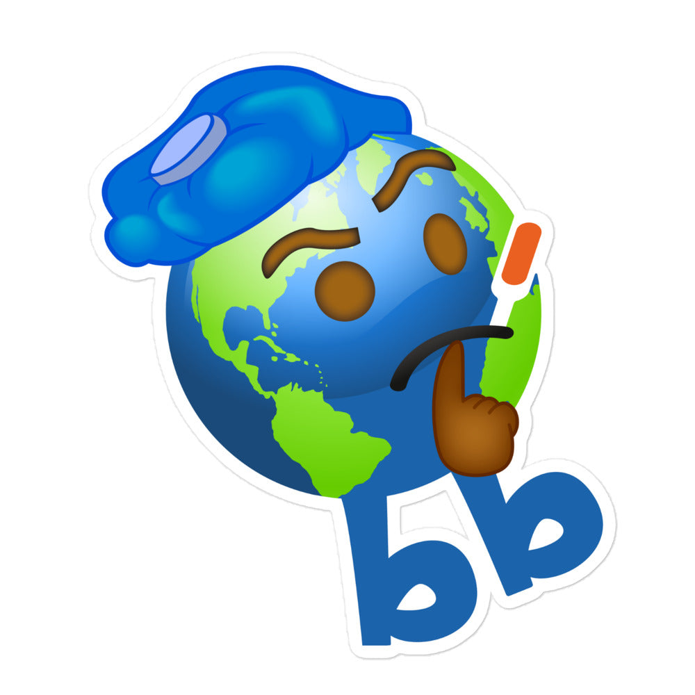 Earthbb Bubble-free sticker - Emojibb