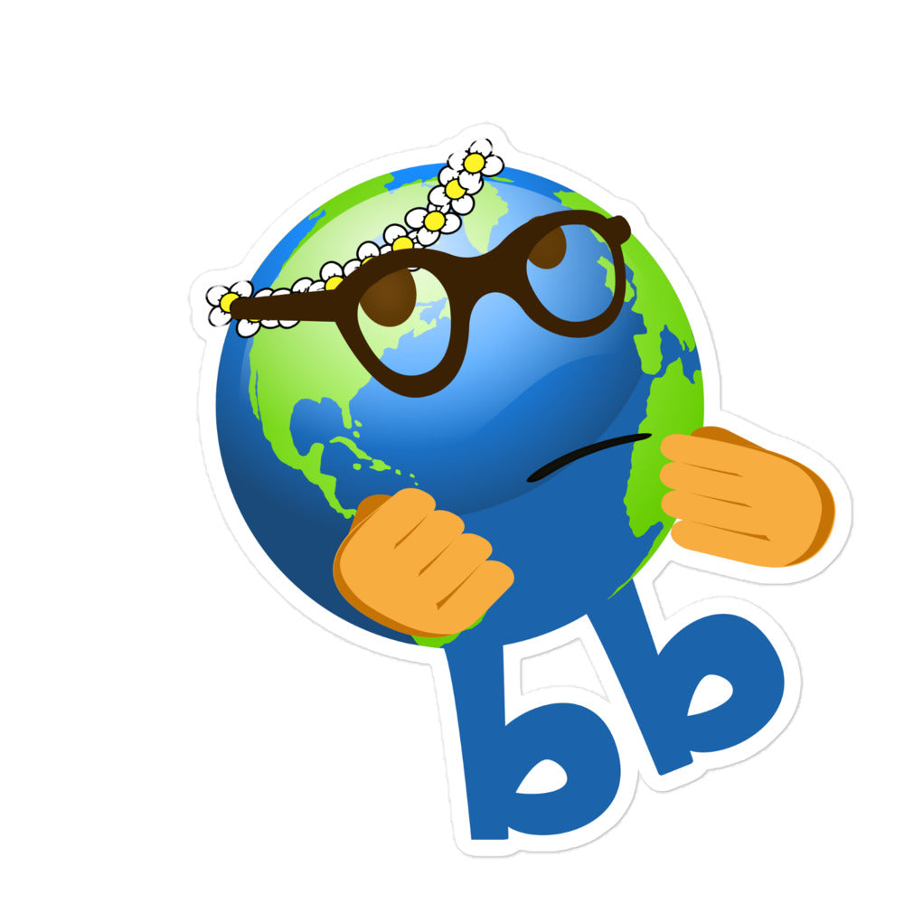 Earthbb Bubble-free sticker - Emojibb