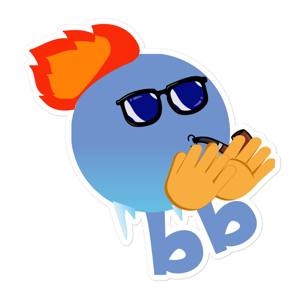 Earthbb Bubble-free sticker - Emojibb