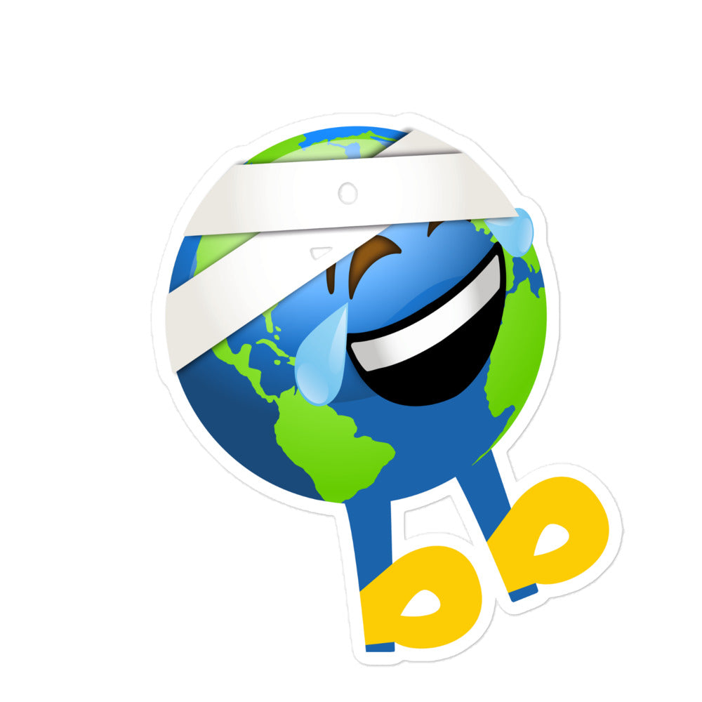 Earthbb Bubble-free sticker - Emojibb