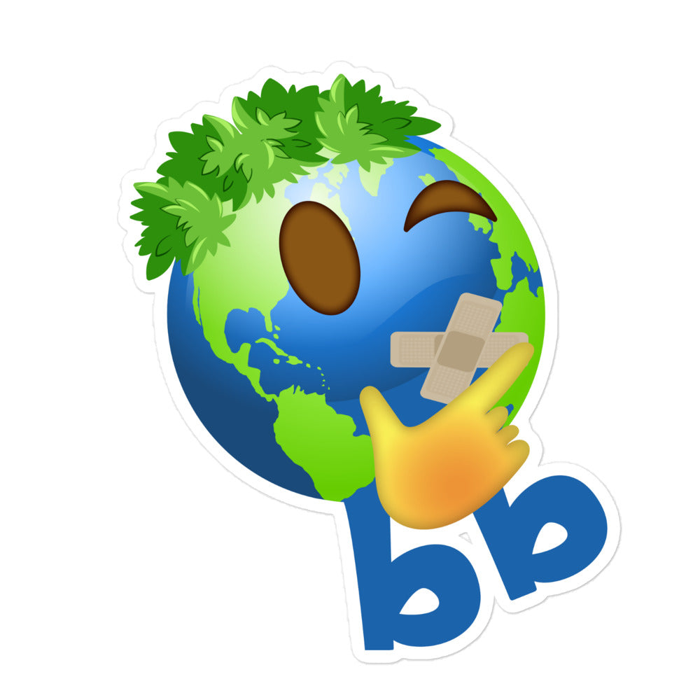 Earthbb Bubble-free sticker - Emojibb
