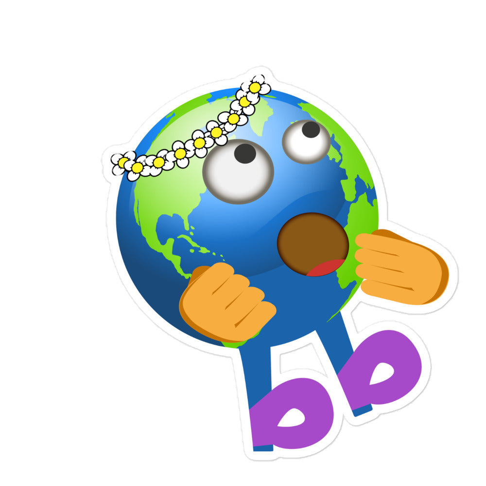 Earthbb Bubble-free sticker - Emojibb