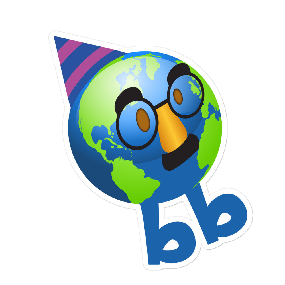 Earthbb Bubble-free sticker - Emojibb