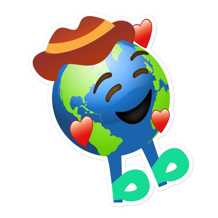 Earthbb Bubble-free sticker - Emojibb