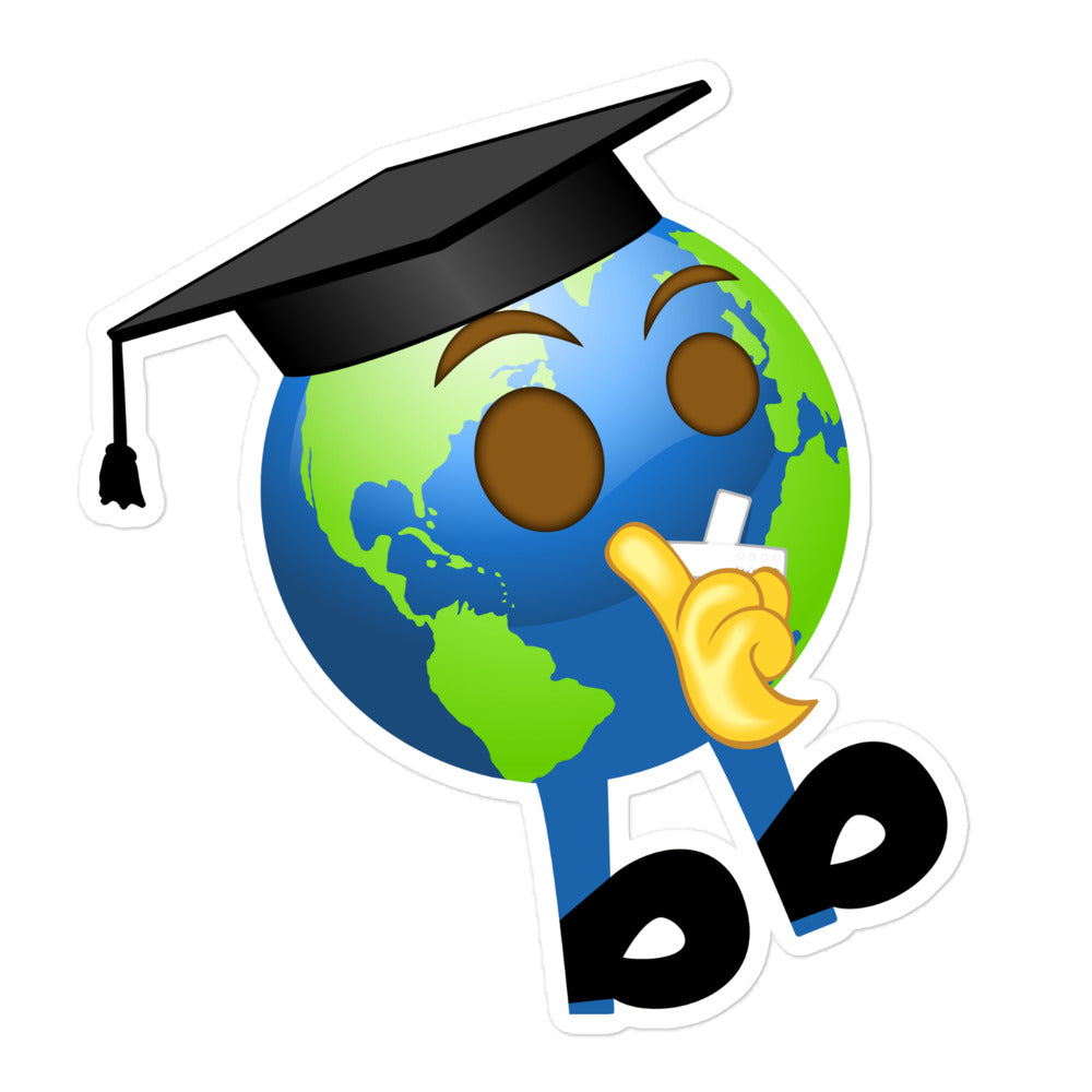 Earthbb Bubble-free sticker - Emojibb