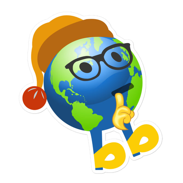 Earthbb Bubble-free sticker - Emojibb