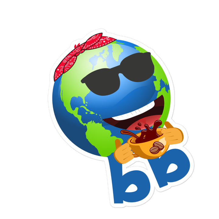 Earthbb Bubble-free sticker - Emojibb
