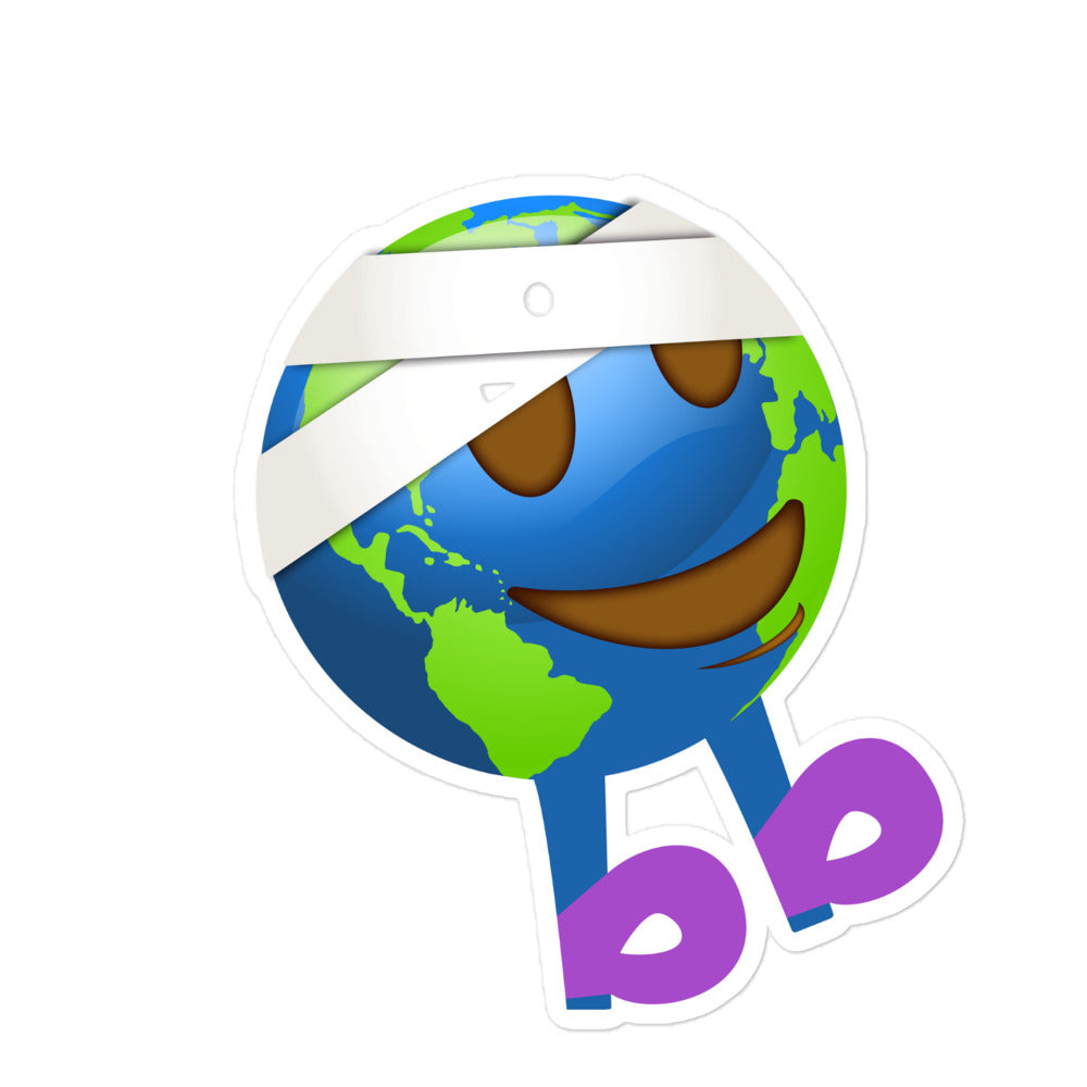 Earthbb Bubble-free sticker - Emojibb