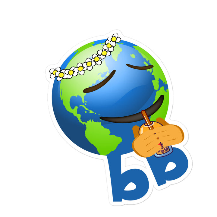 Earthbb Bubble-free sticker - Emojibb