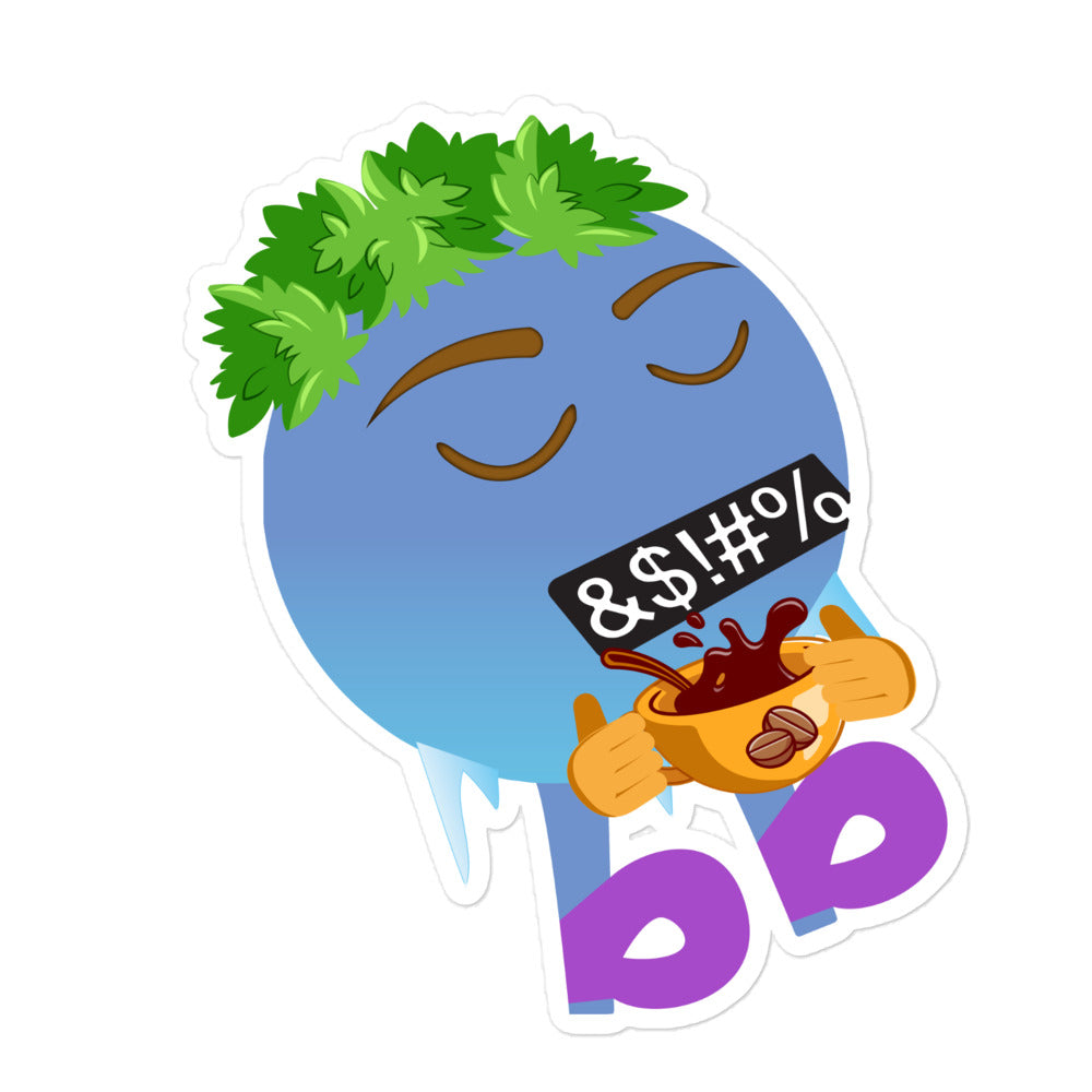 Earthbb Bubble-free sticker - Emojibb