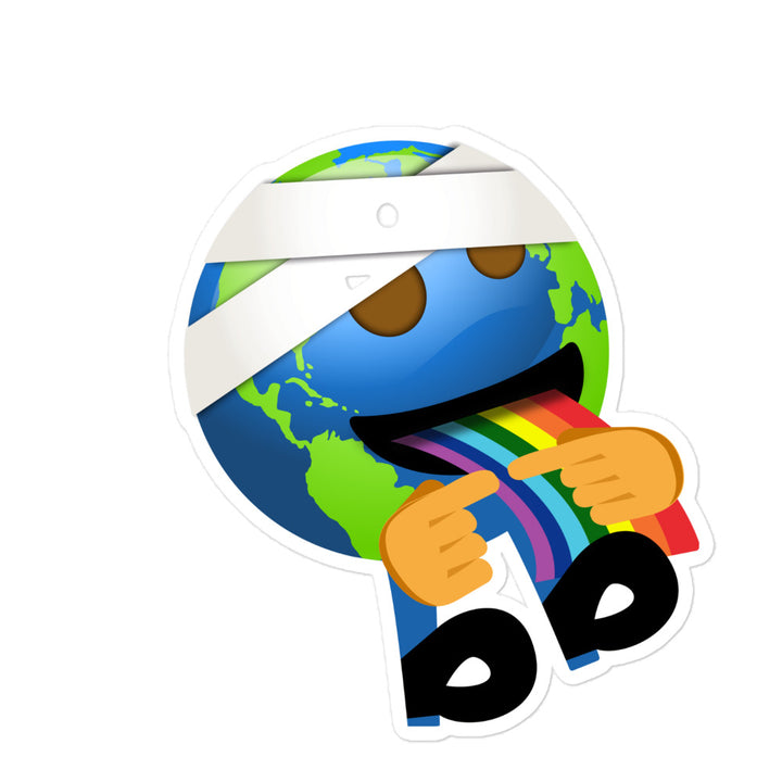 Earthbb Bubble-free sticker - Emojibb