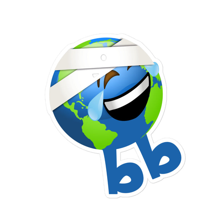 Earthbb Bubble-free sticker - Emojibb