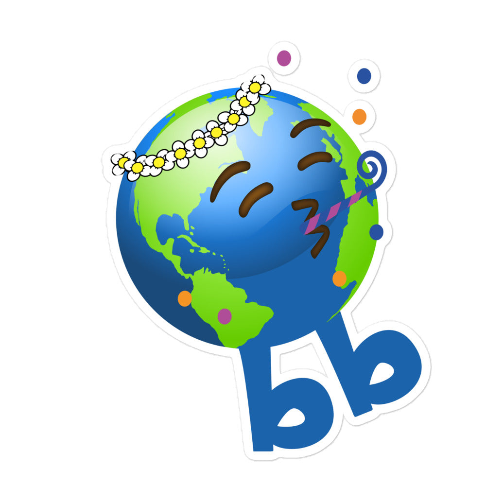 Earthbb Bubble-free sticker - Emojibb