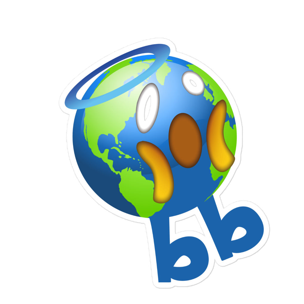 Earthbb Bubble-free sticker - Emojibb