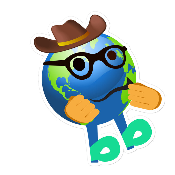 Earthbb Bubble-free sticker - Emojibb