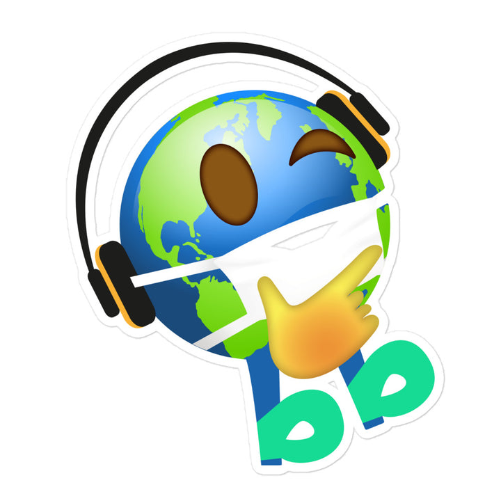 Earthbb Bubble-free sticker - Emojibb