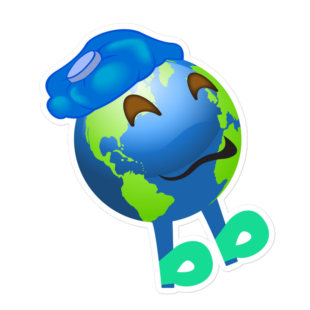 Earthbb Bubble-free sticker - Emojibb