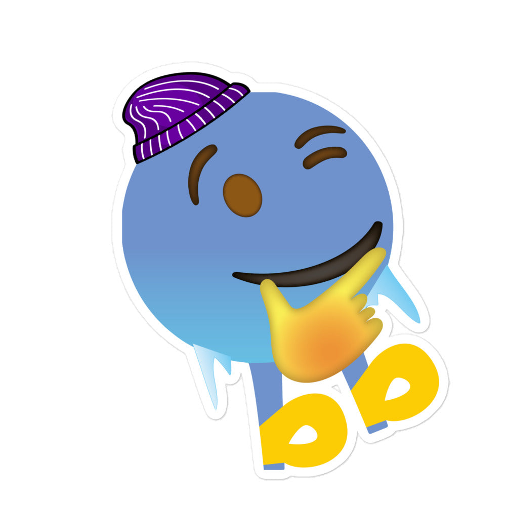 Earthbb Bubble-free sticker - Emojibb