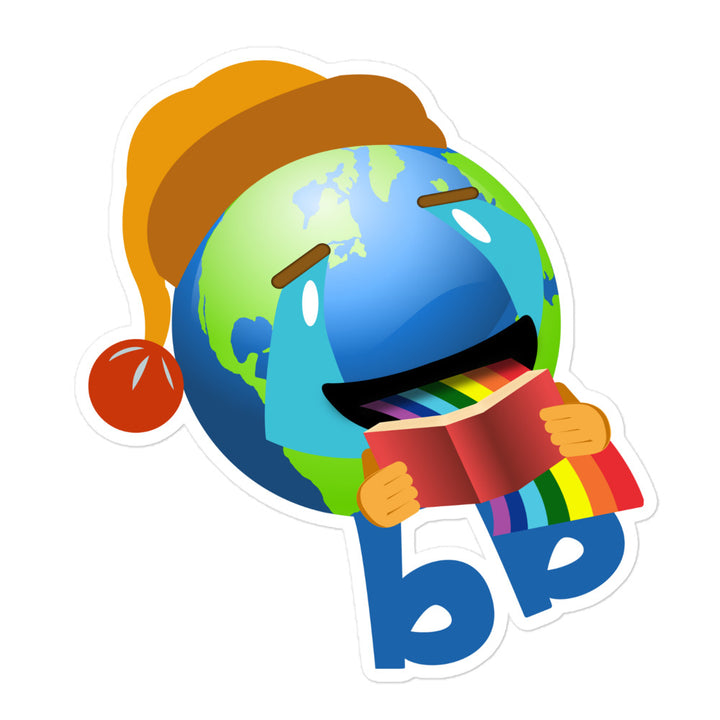 Earthbb Bubble-free sticker - Emojibb
