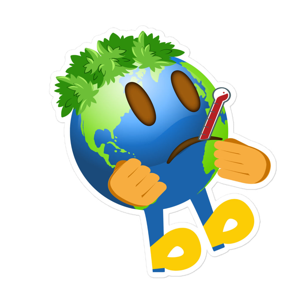 Earthbb Bubble-free sticker - Emojibb