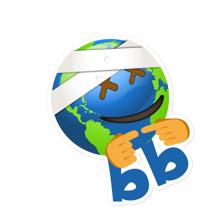 Earthbb Bubble-free sticker - Emojibb