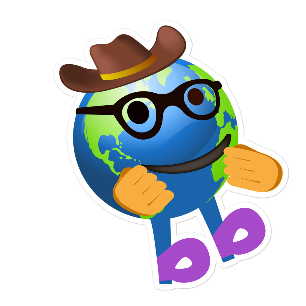 Earthbb Bubble-free sticker - Emojibb