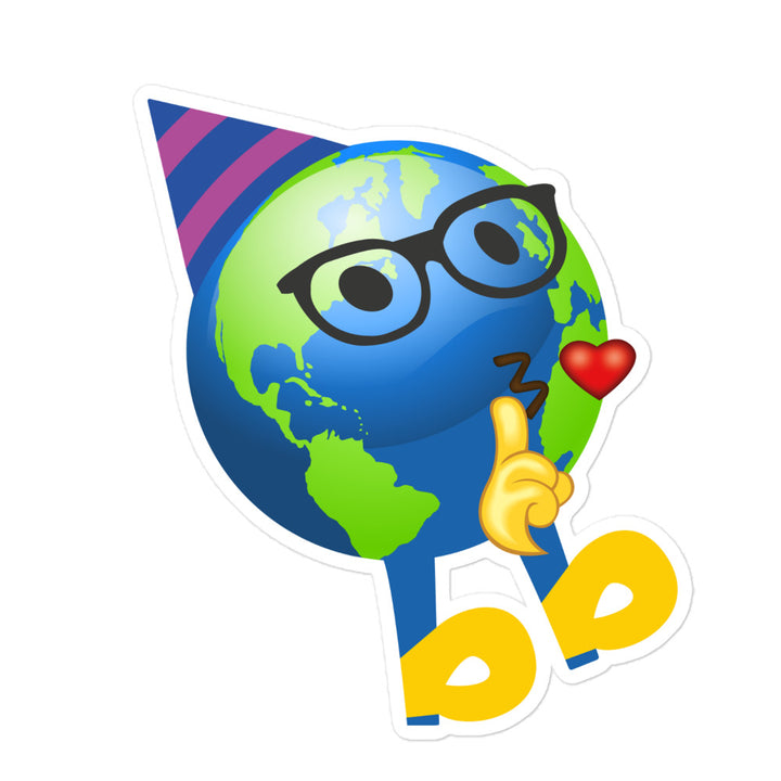 Earthbb Bubble-free sticker - Emojibb