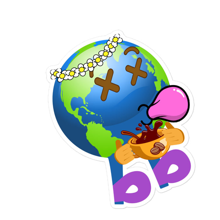 Earthbb Bubble-free sticker - Emojibb