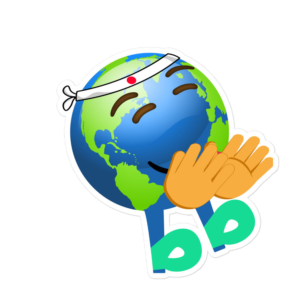 Earthbb Bubble-free sticker - Emojibb