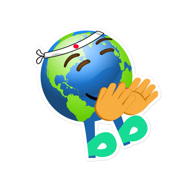 Earthbb Bubble-free sticker - Emojibb
