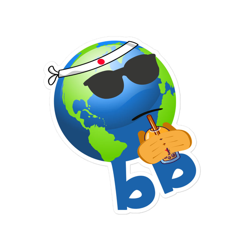 Earthbb Bubble-free sticker - Emojibb