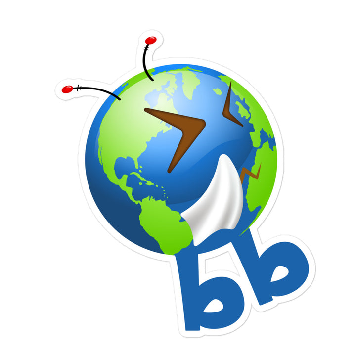 Earthbb Bubble-free sticker - Emojibb