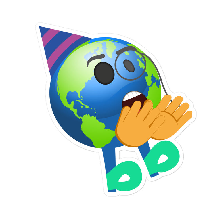 Earthbb Bubble-free sticker - Emojibb