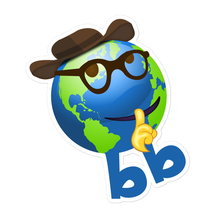 Earthbb Bubble-free sticker - Emojibb