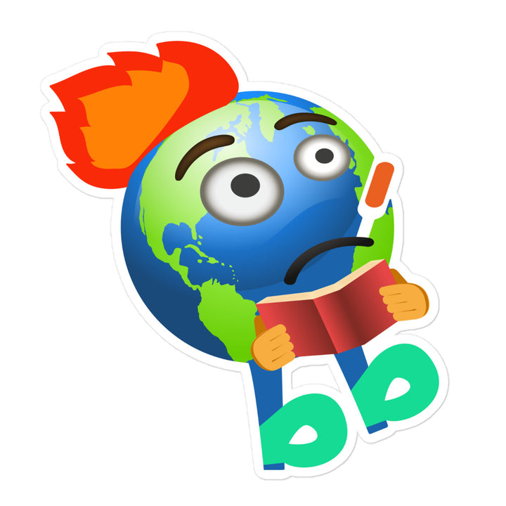 Earthbb Bubble-free sticker - Emojibb