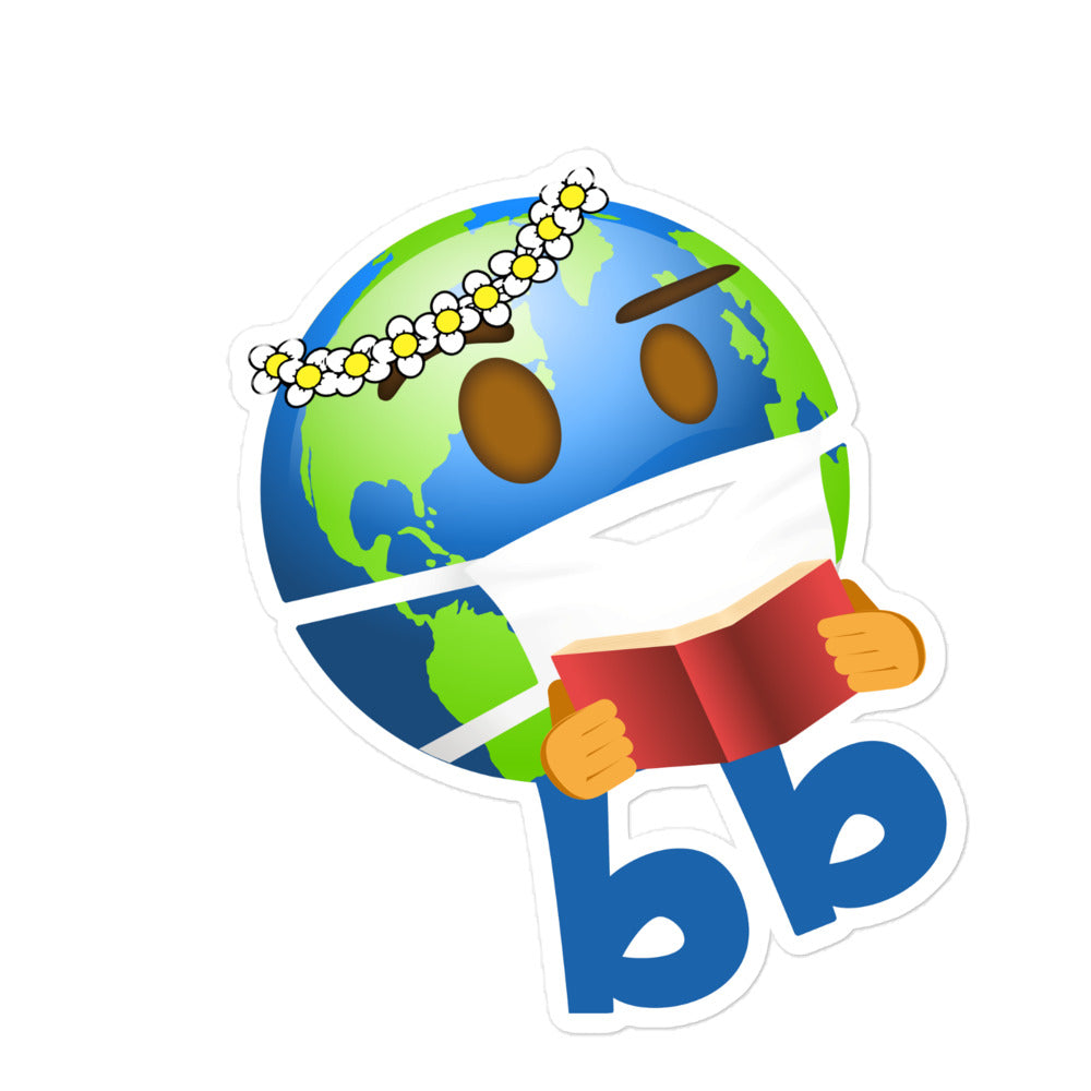 Earthbb Bubble-free sticker - Emojibb