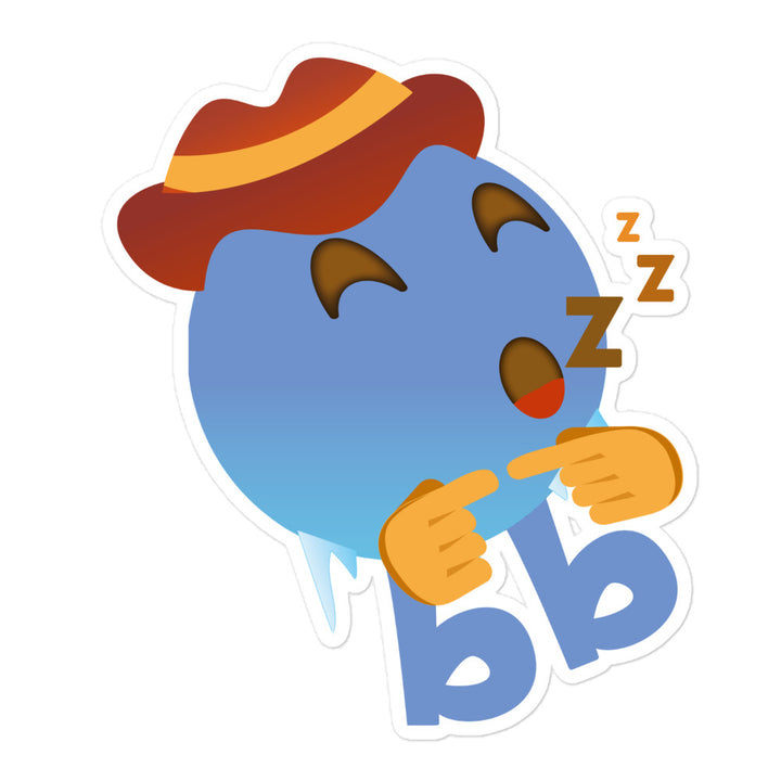 Earthbb Bubble-free sticker - Emojibb