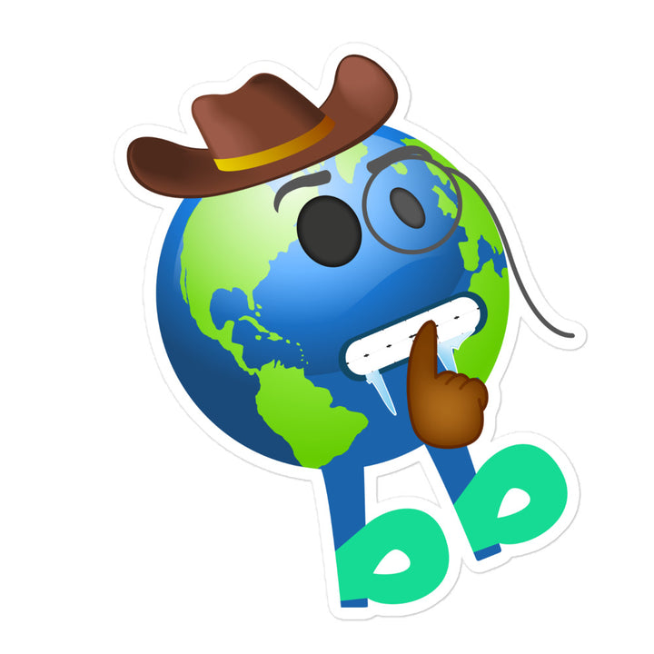 Earthbb Bubble-free sticker - Emojibb