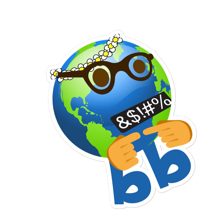 Earthbb Bubble-free sticker - Emojibb